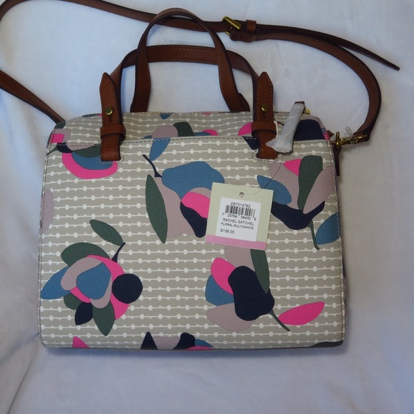 Fossil Handbags - Fossil ☆ NWT Rachel Satchel Floral Multicolor